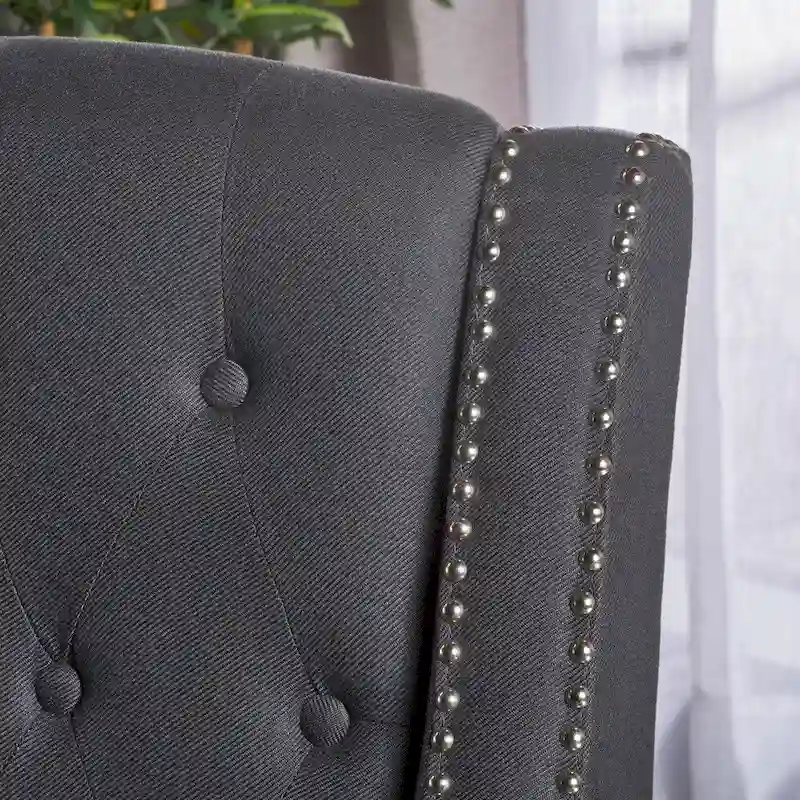 Izidro Tufted Fabric Recliner by Christopher Knight Home