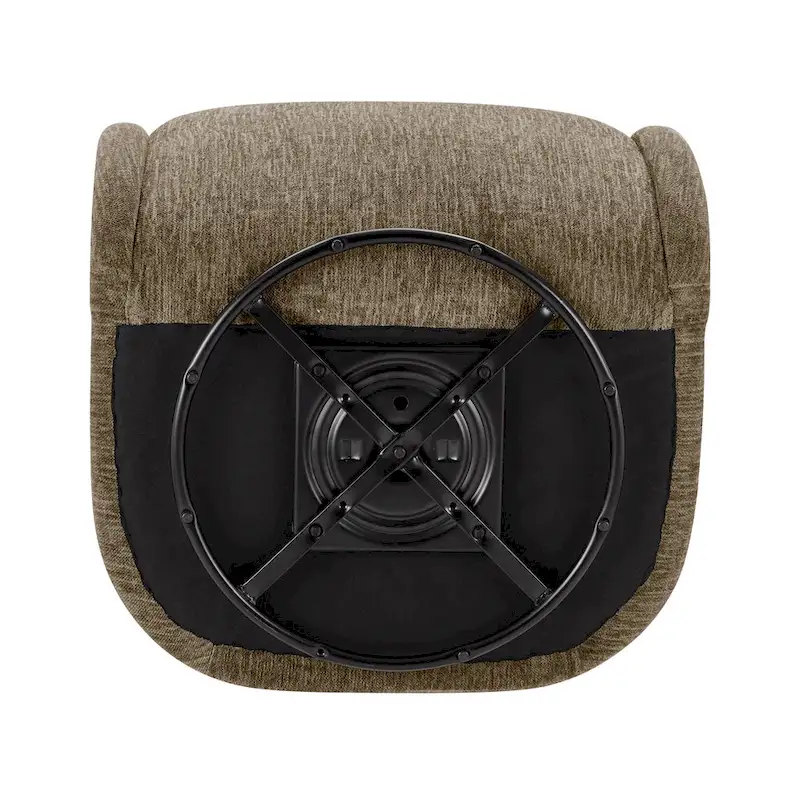 Margareth Fabric Swivel Accent Arm Chair