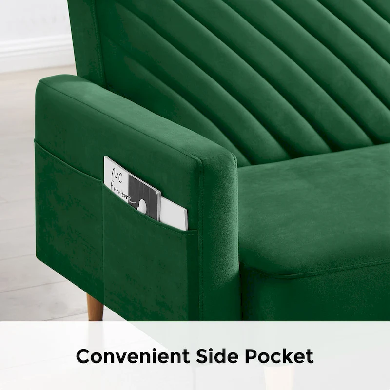 VANOMi Modern Convertible Sofa Bed