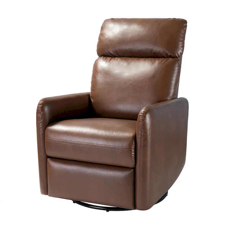 Lyle Manual Swivel Recliner with Metal Base