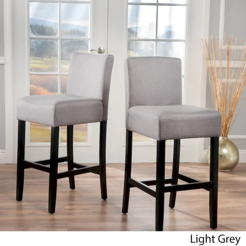 30-Inch Fabric Barstool