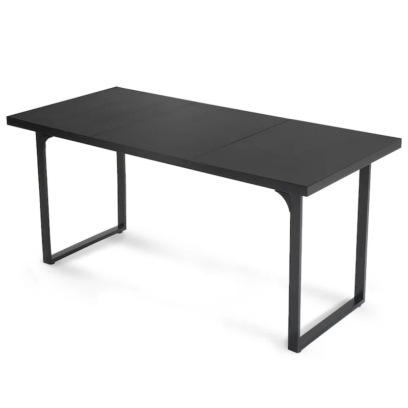 AVAWING Wood Dining Table