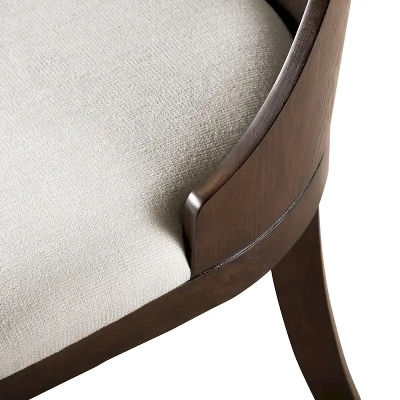 7-Piece Expandable Dining Table Set with Leaf - Solid Wood Trestle Base, 108