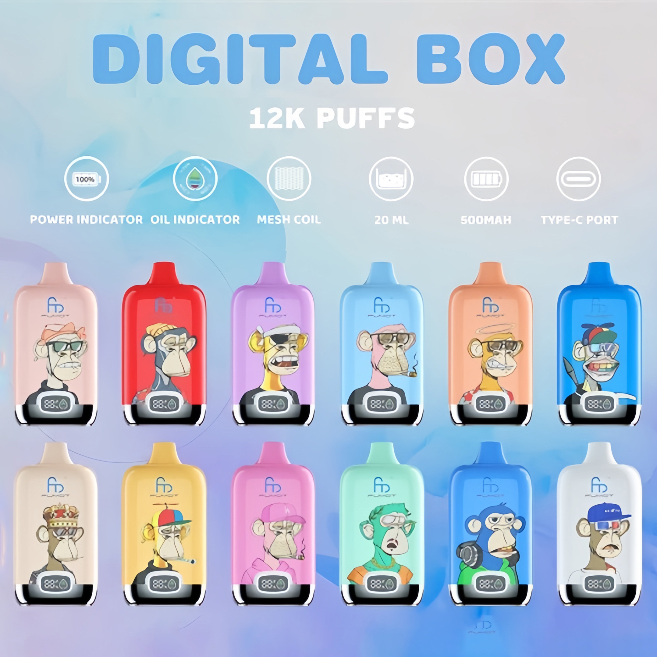 FUMOT DIGITAL 12000 - EU STOCK