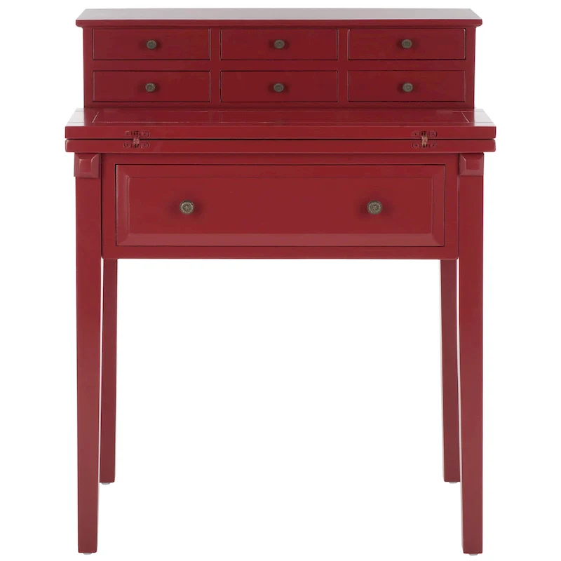 SAFAVIEH Gerly 7-Drawer Fold Down Desk