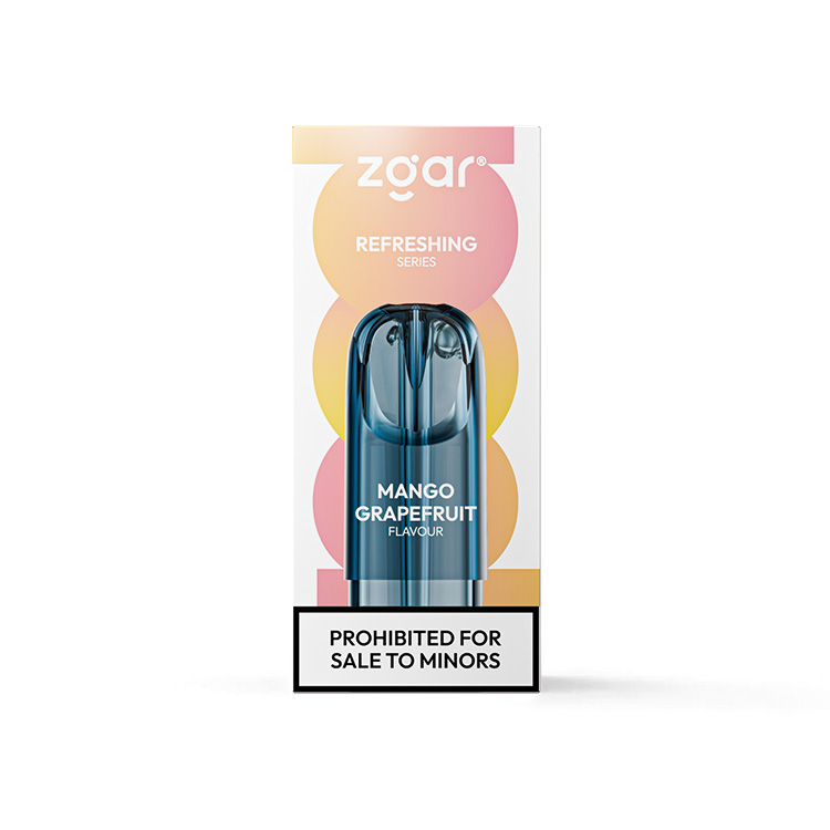 new ZGAR 6.0S Pod 24 Flavors