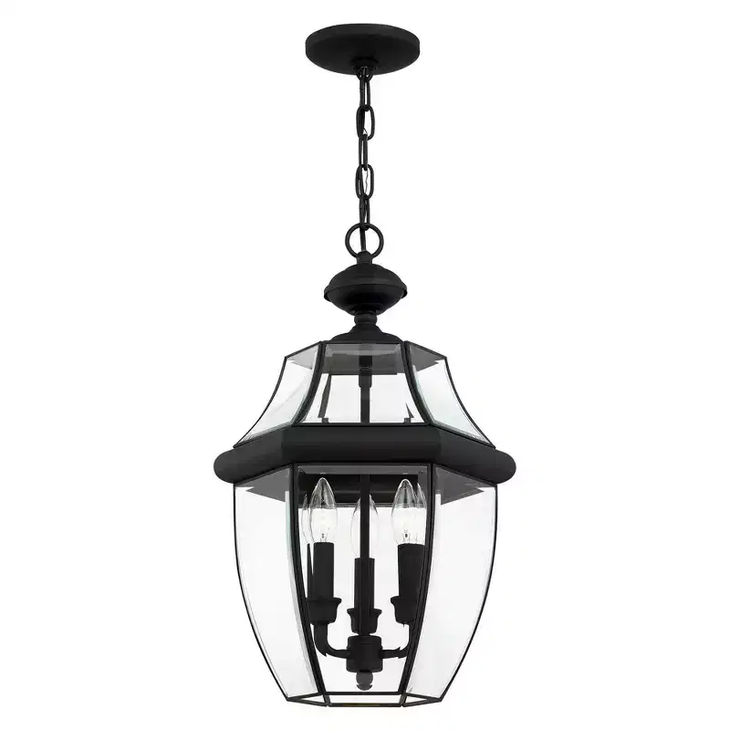 Livex Lighting Monterey 3 - Light Pendant in Black