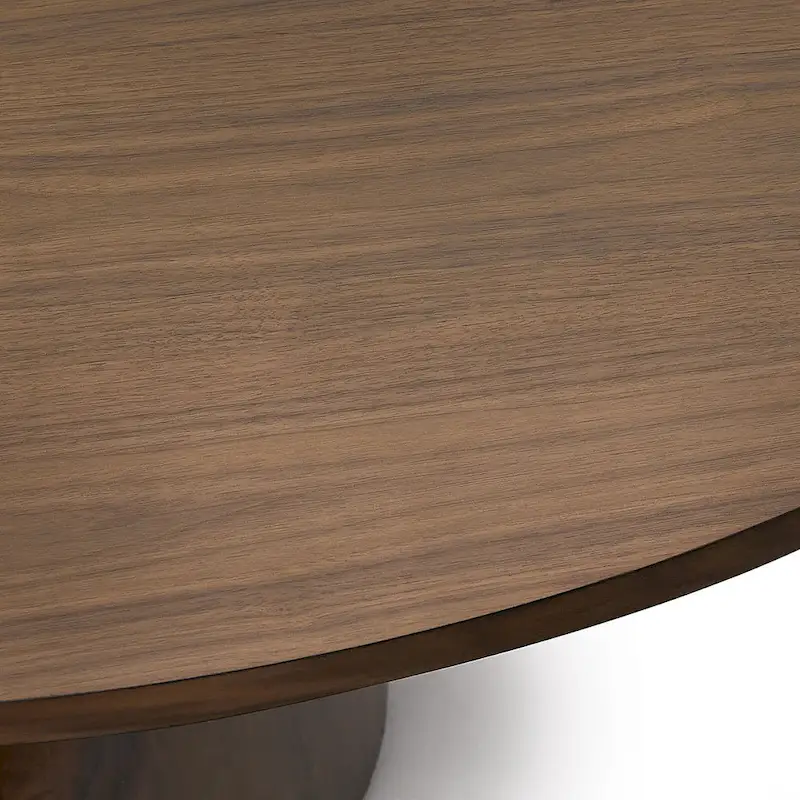 Round Pedestal Dining Table – 59-Inch, Seats 6