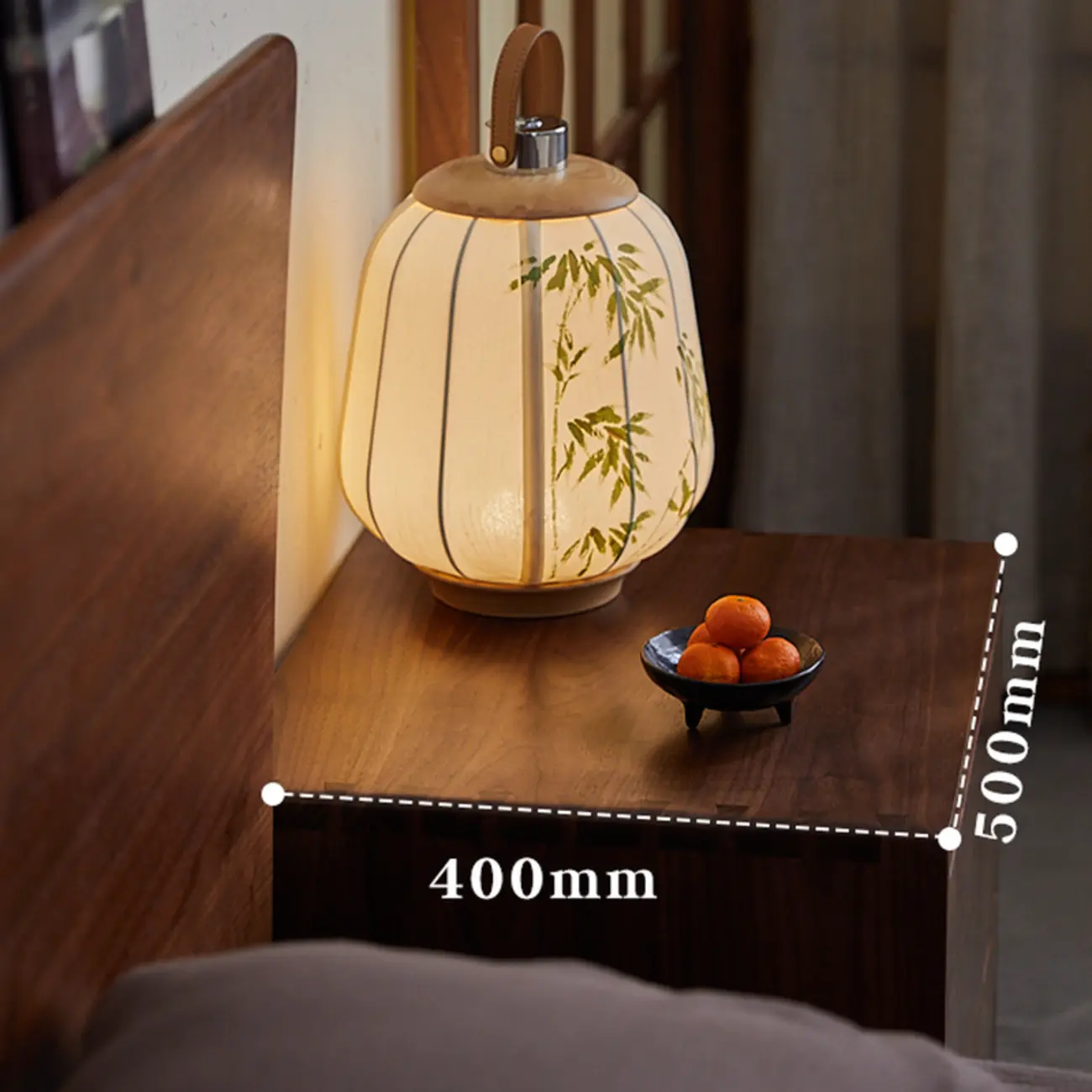 Compact Modern Wood Drawer Nightstand