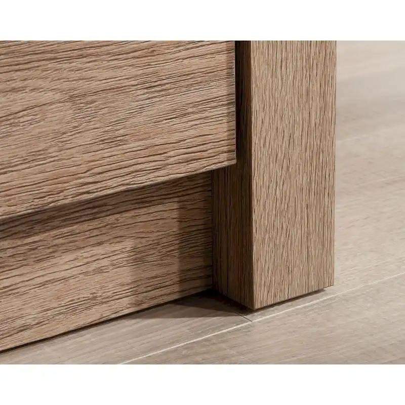 Jamocha Wood Sliding Door Bookcase with File Drawer – Letter Size