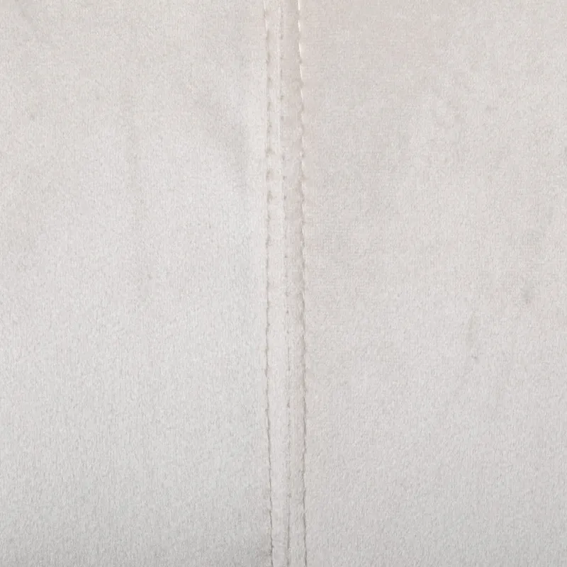 Velvet Channel Stitched 3-Seater Sofa with Gold Metal Legs