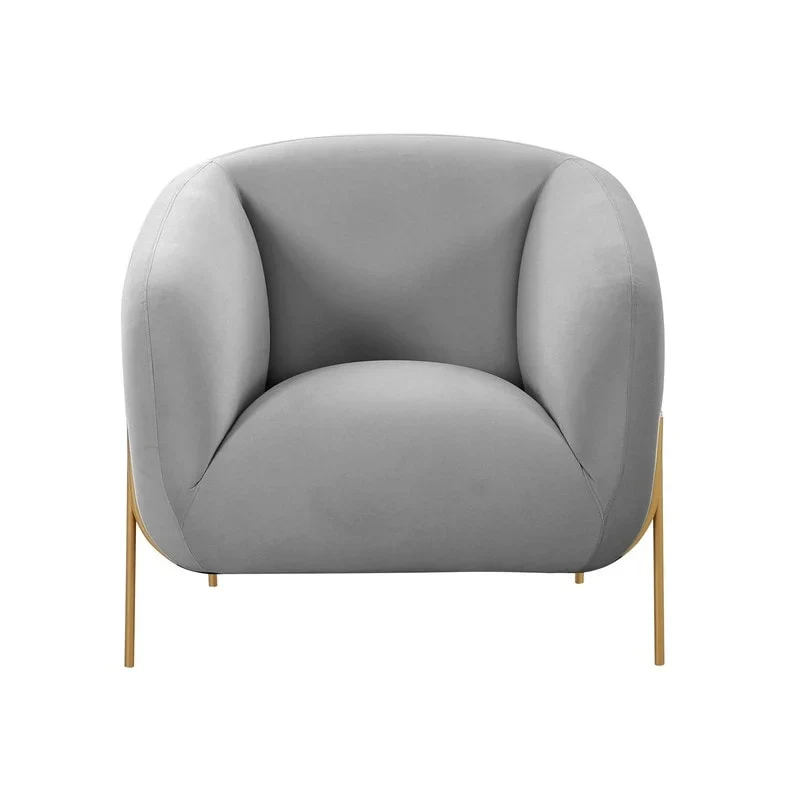 Kandra Velvet Accent Chair
