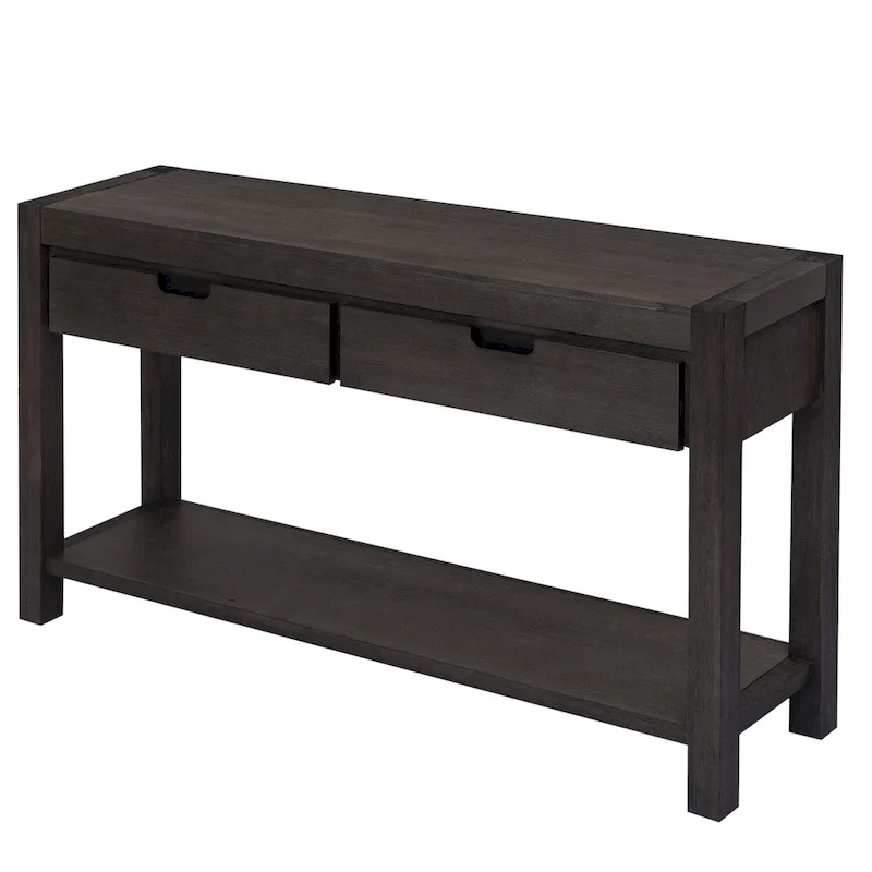 Console Table with 2 Drawers and 1 Shelf