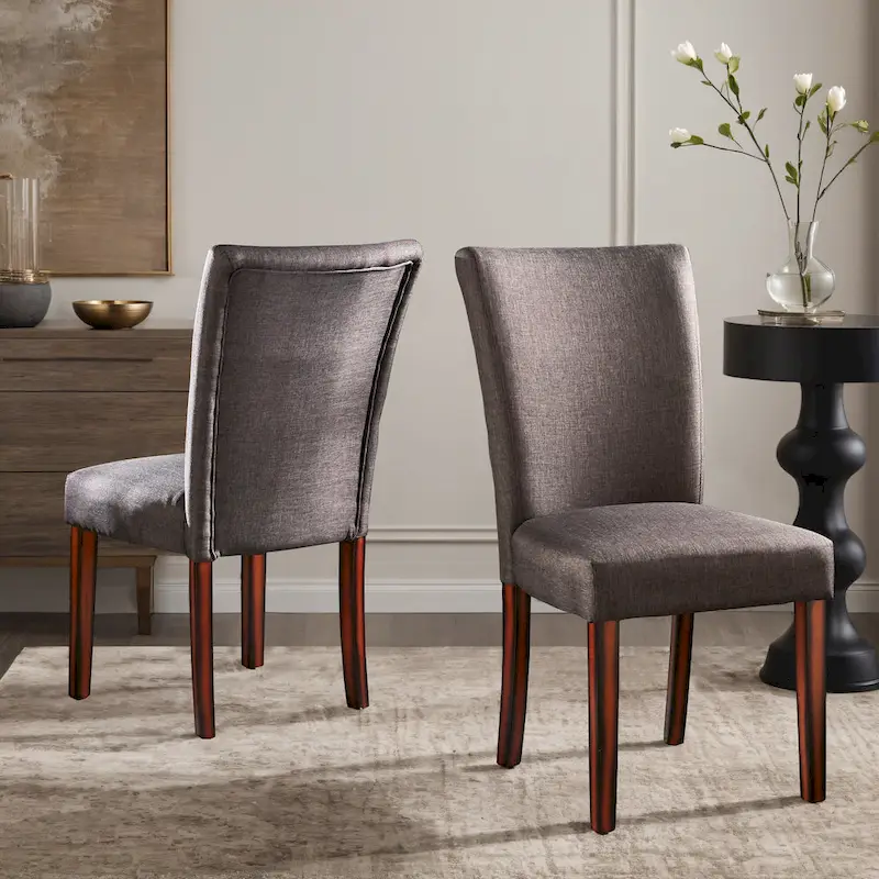 Upholstered Parsons Dining Chairs