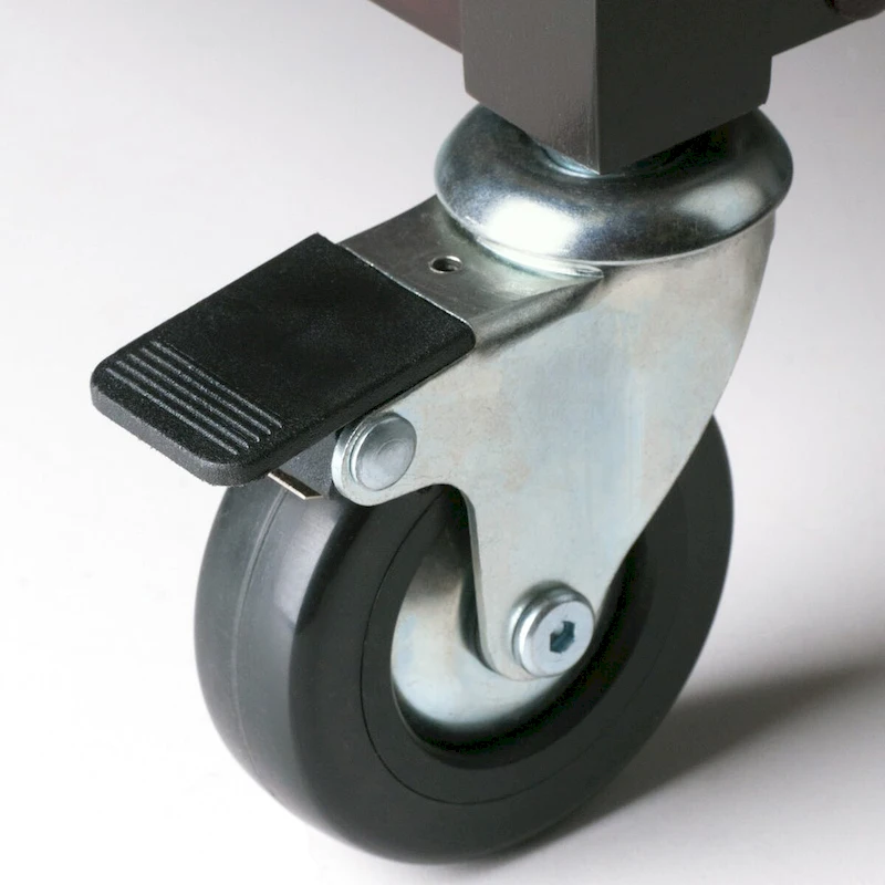 Bellini Drop Leaf Kitchen Cart, Coffee and Natural - 43.23 x 20.08 x 33.54 inches