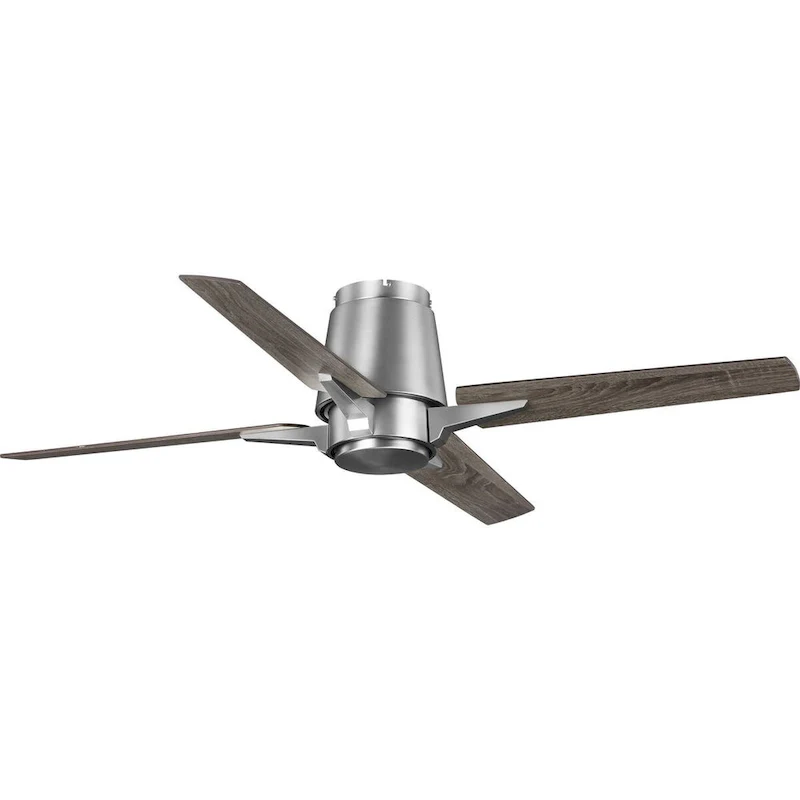 Lindale Collection 52  Four-Blade Antique Nickel Ceiling Fan - 11.18  x 52  x 52