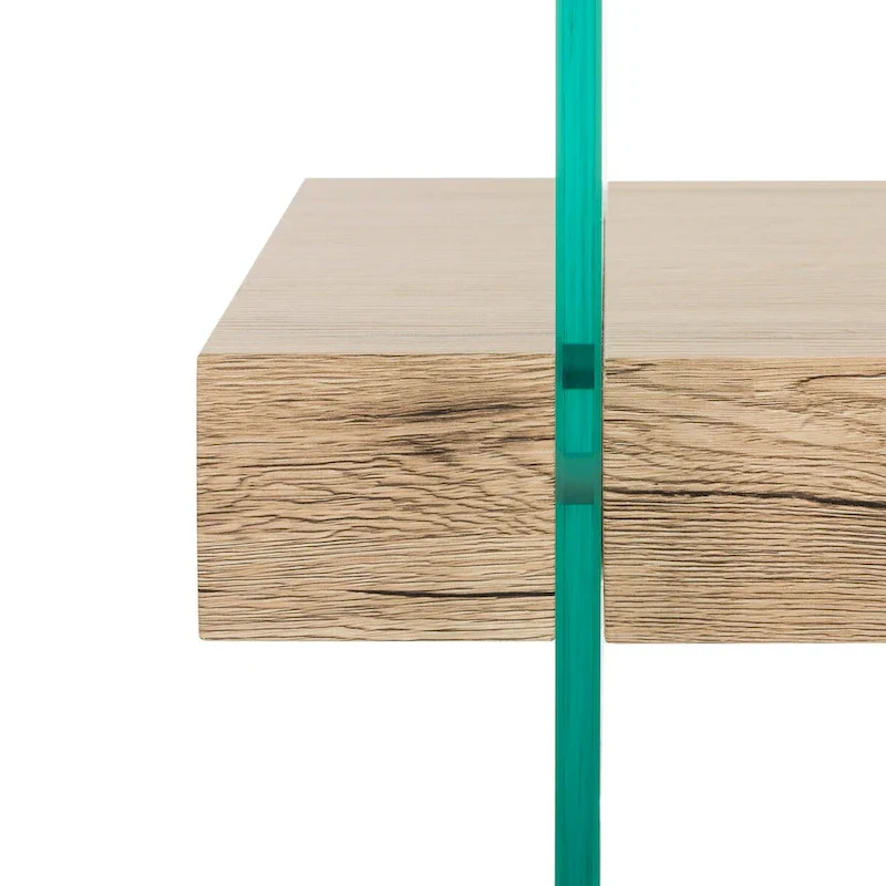 SAFAVIEH Gennie Modern Glass Coffee Table - 43.3  x 23.6  x 16.5  - 43Wx24Dx17H