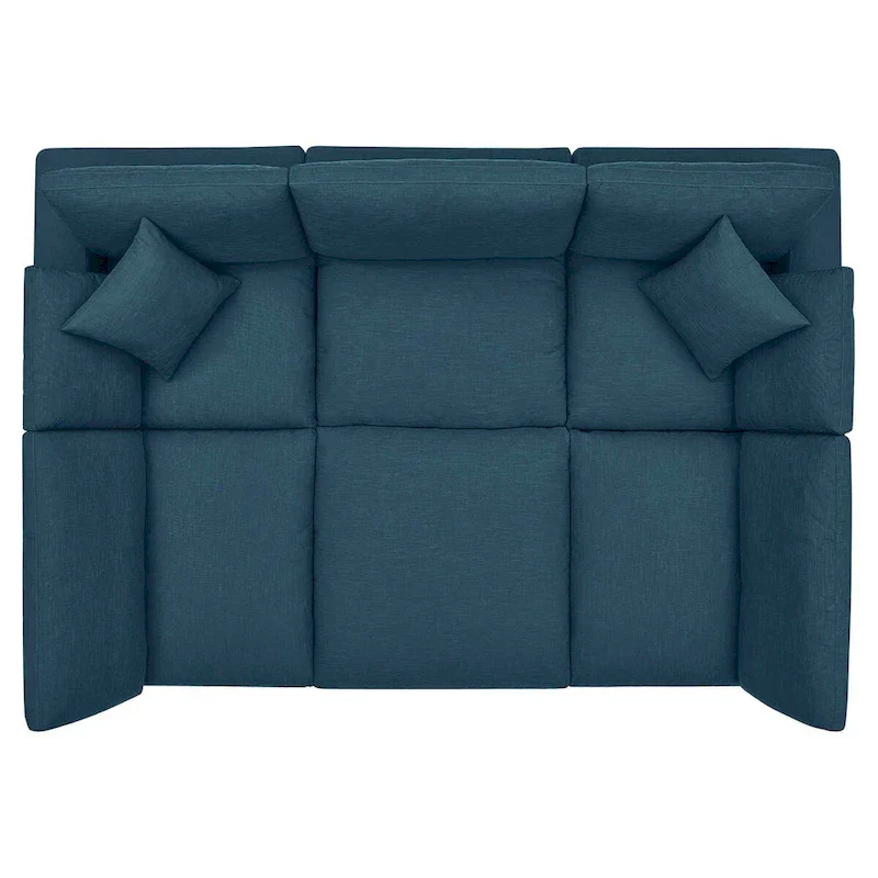 Commix Down Filled Overstuffed 6-Piece Sectional Sofa
