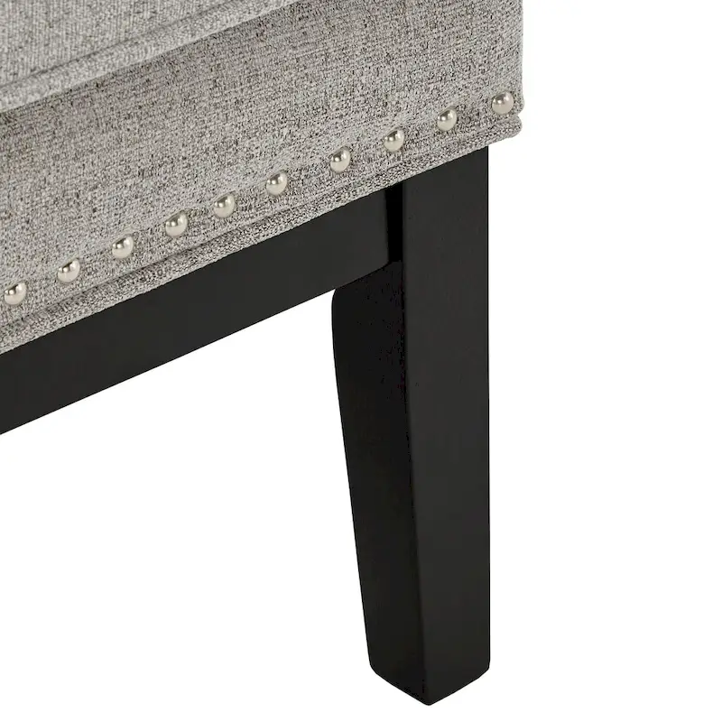 Capella Highback Wing Lounge Chair with Footstool by iNSPIRE Q Artisan