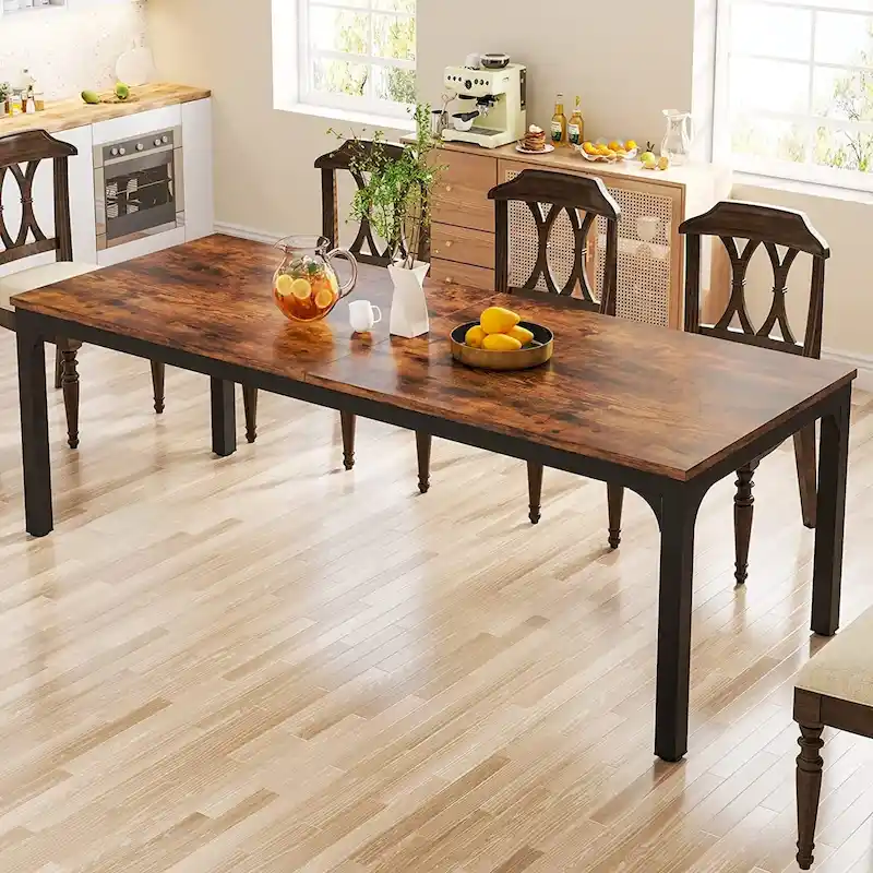 9-Color Rectangular Dining Table 78.7