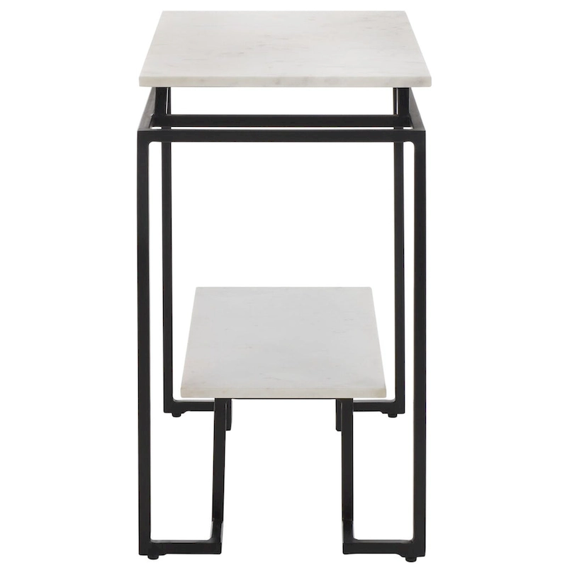 SAFAVIEH Malvina Single Shelf Rectangle Accent Table - 24 L x 14 D x 24 H - 24Wx14Dx24H