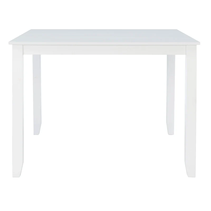 Catron White Square Counter Height Dining Table