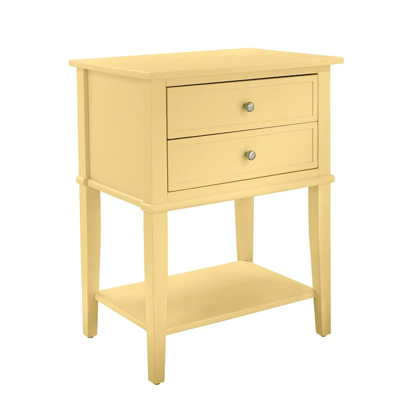Accent Table with 2 Drawers
