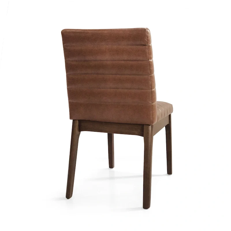 Vertically Quilted Upholstered Dining Chairs (Set of 6)