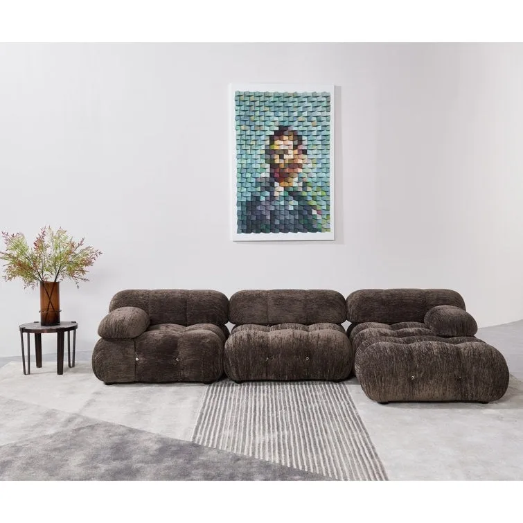 Daimion 4 Pieces Upholstered Sectional