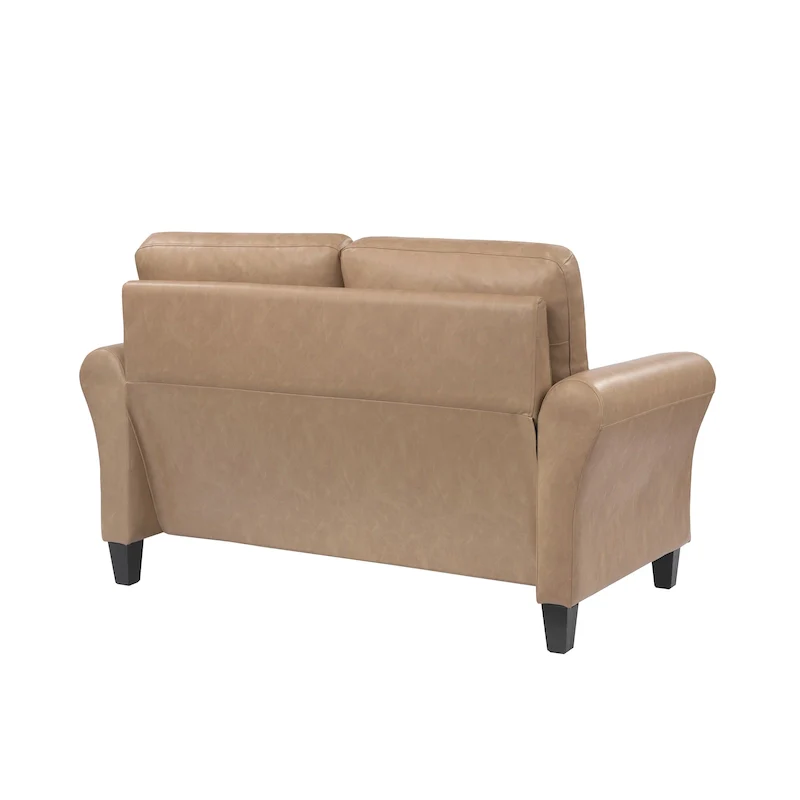 iLounge Waverly Microfiber Loveseat