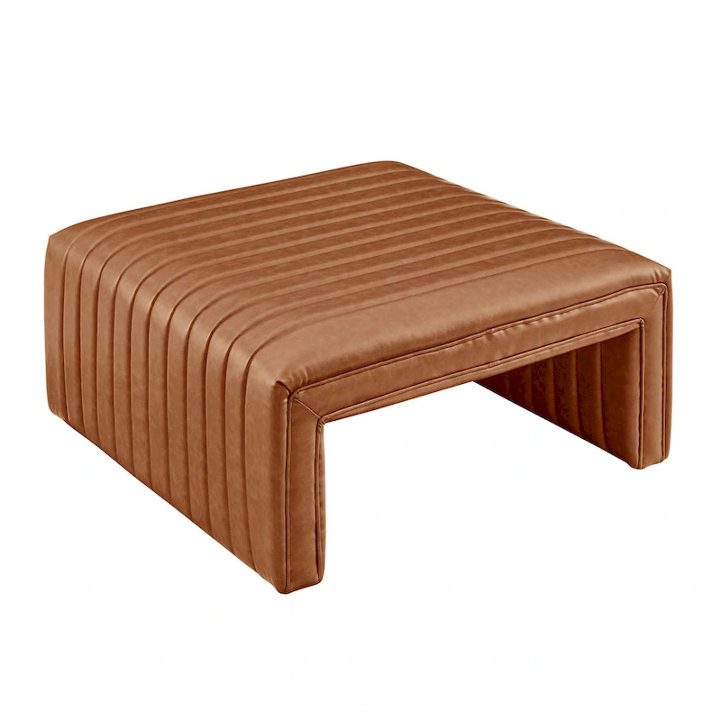 Atkinson Faux Leather Coffee Table