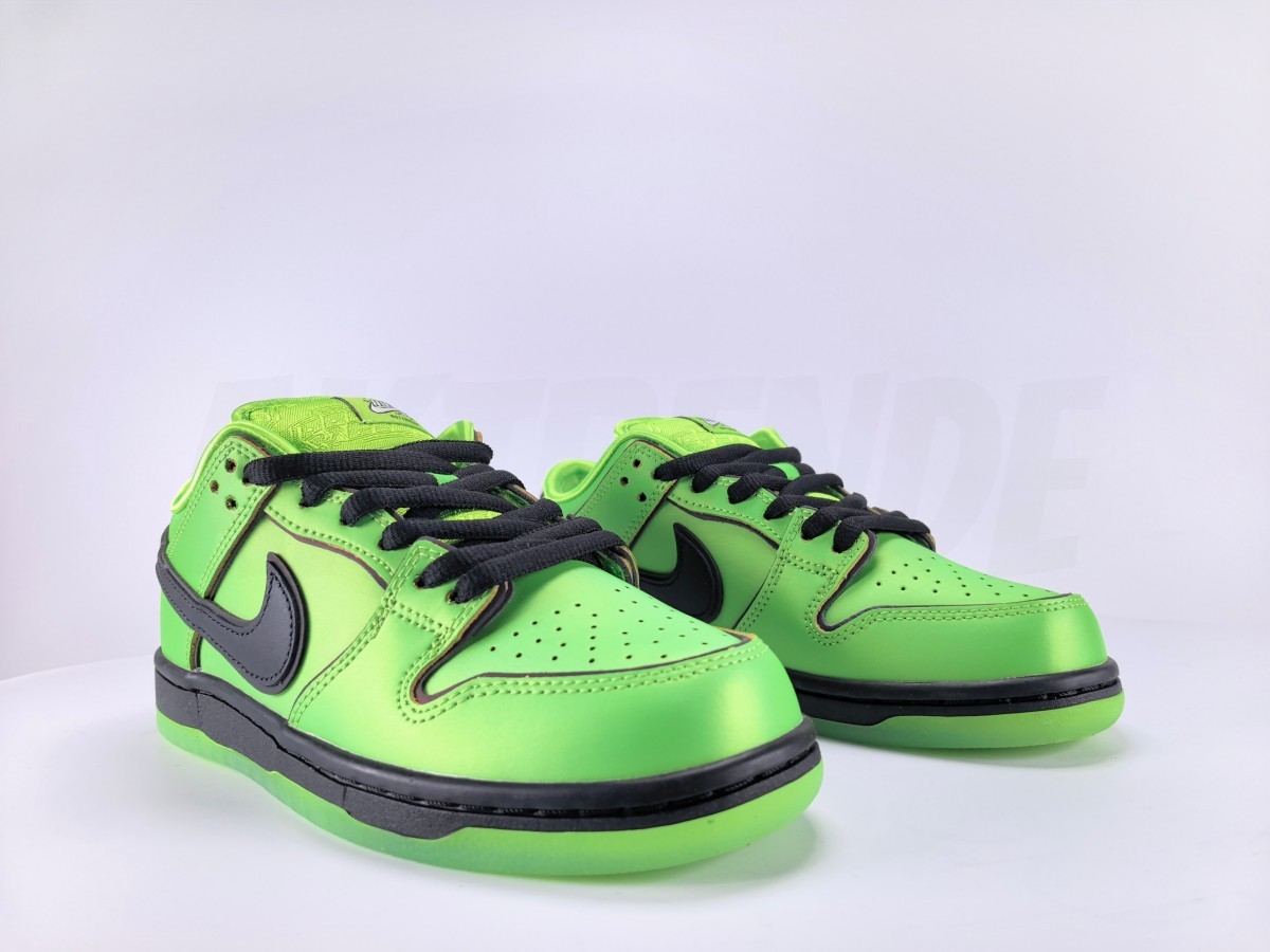 Nike SB Dunk Low The Powerpuff Girls Buttercup - Aktrende