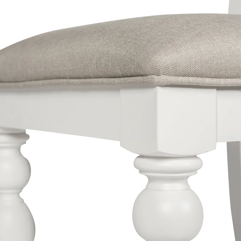 Summer House Oyster White 6 Piece Rectangular Table Set