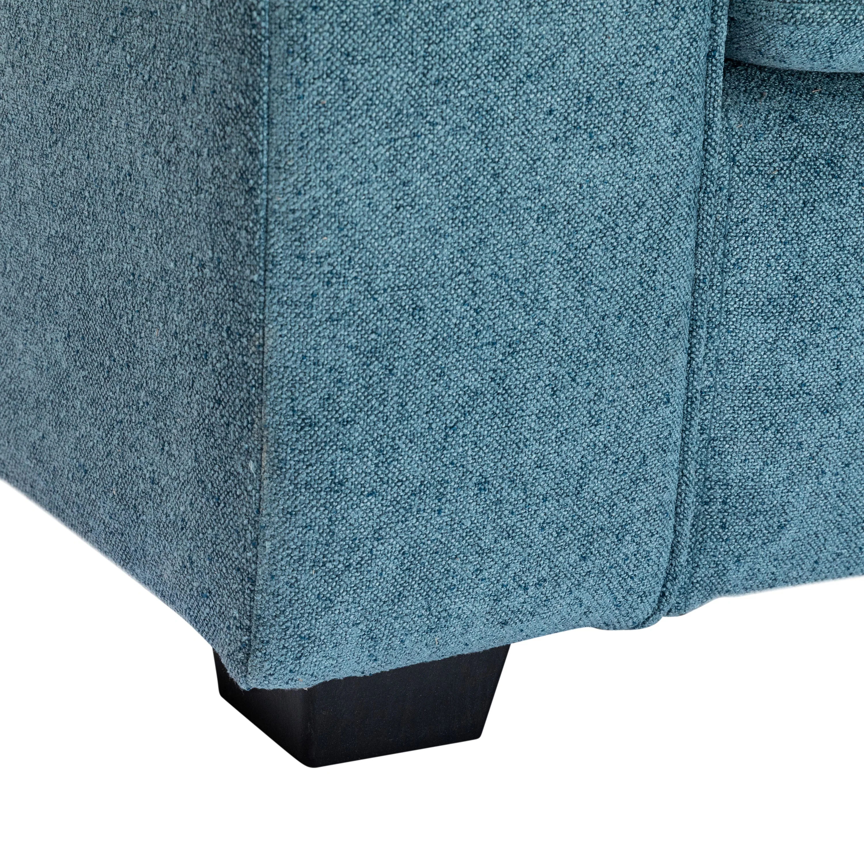 Modern Upholstered Loveseat Sofa with Plush Cushions