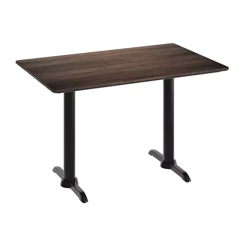 Flash Furniture Acadia Tabletop with TopGuard HPL Technology and Table Height X-Base