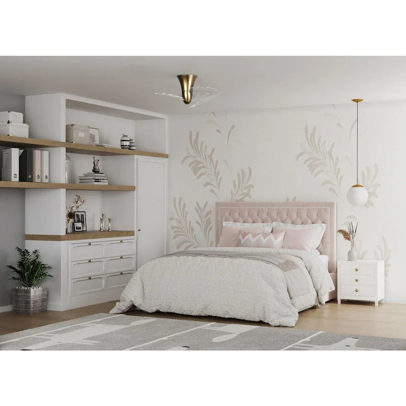 Atwell Collection Brushed Bronze and Opal Glass Globe Medium Hanging Pendant Light - 10 in x 10 in x 10.5 in