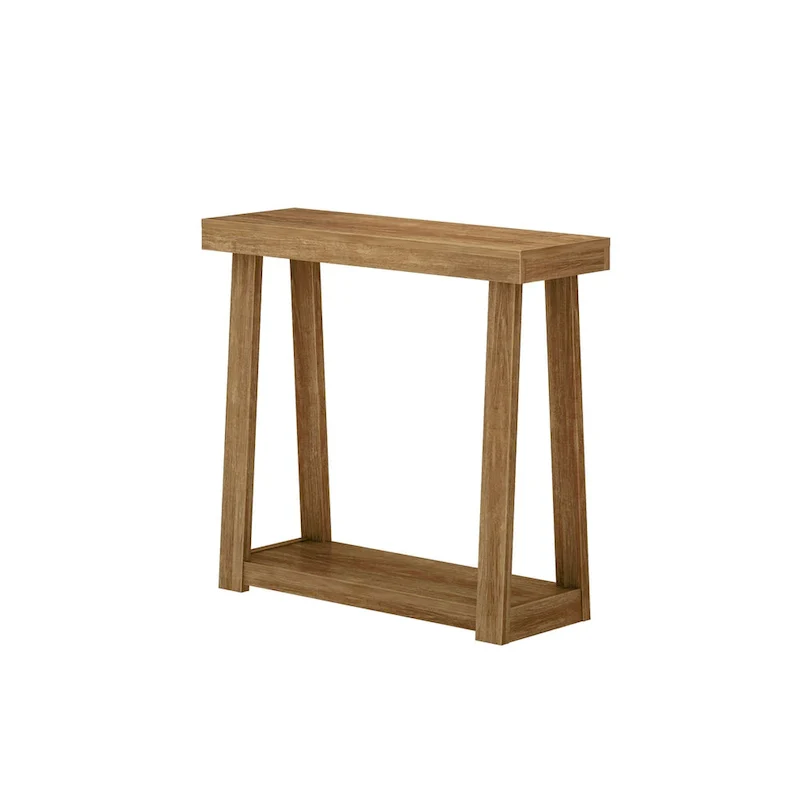 Plank and Beam Classic Console Table with Shelf - 36