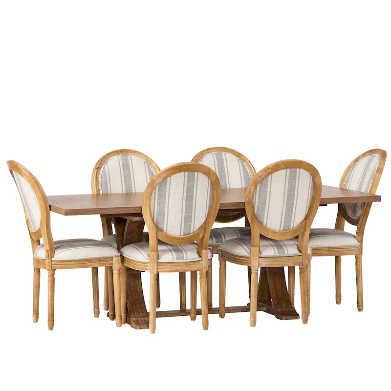 Derring 7 Piece Dining Set by Christopher Knight Home