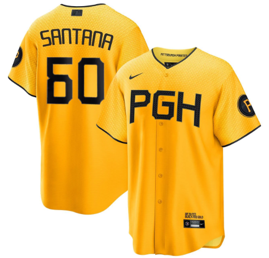 Dennis Santana Pittsburgh Pirates City Connect Jersey