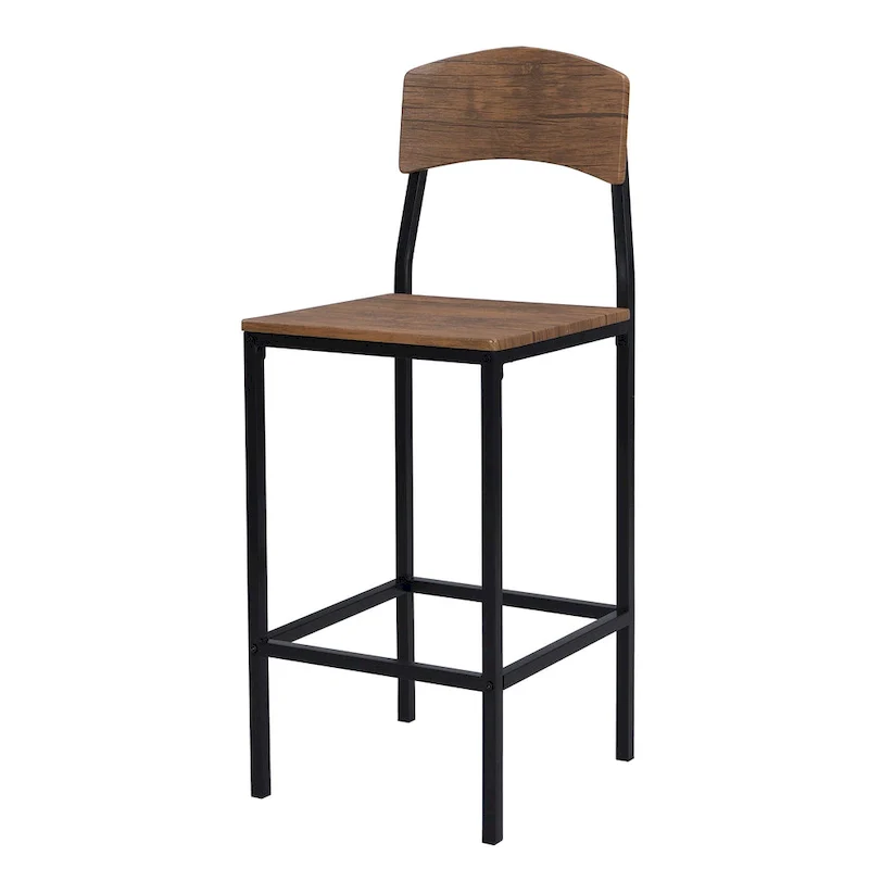 5-Piece Counter Height Dining Set with Drop Leaf Table 39.4