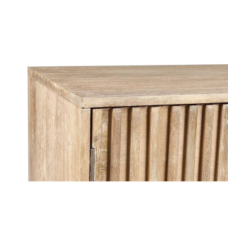 Dayton 72-inch Mid-Century Modern Sideboard In Channeled Mango Wood