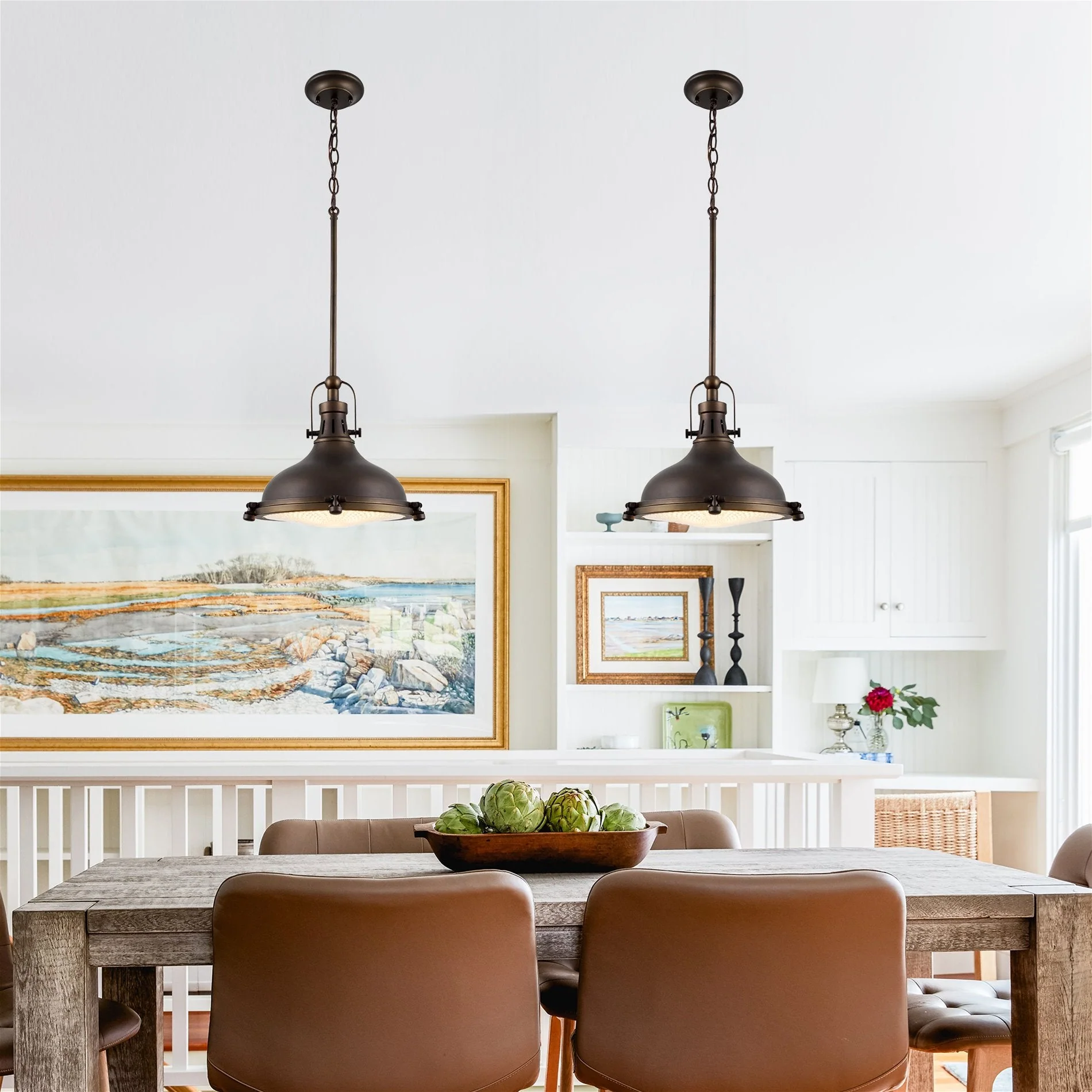 Beacon 11 Industrial Farmhouse / Nautical Pendant Light