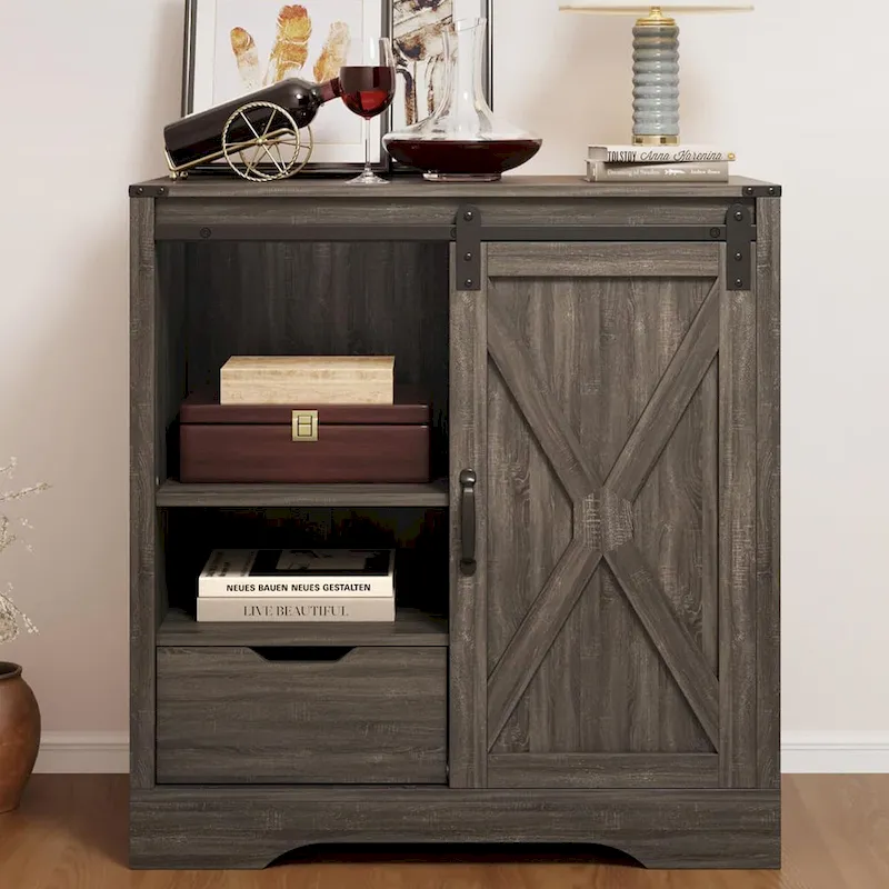 Accent Cabinet with Drawers - N/A