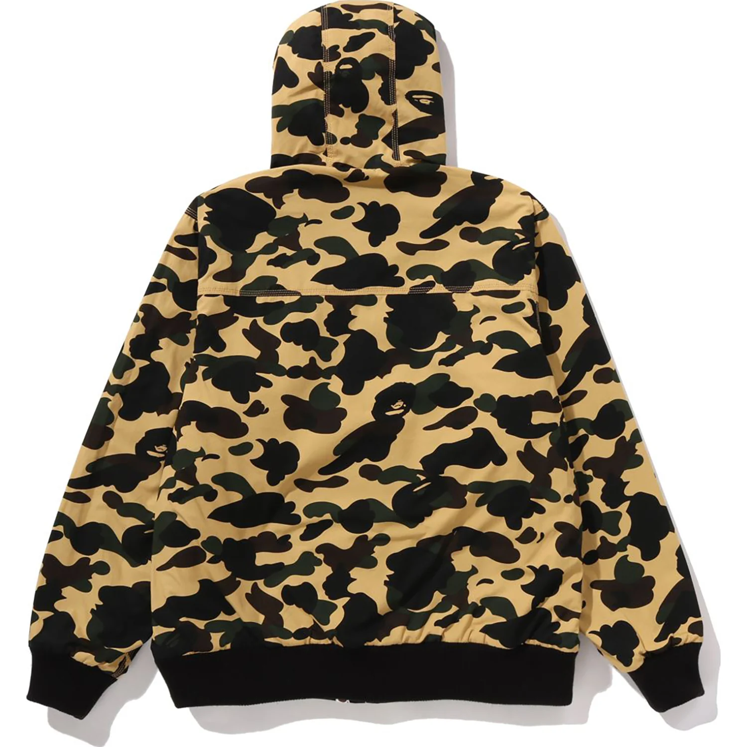 1ST CAMO REVERSIBLE ZIP HOODIE JACKET MENS
