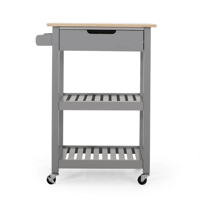 Dade Kitchen Cart with Wheels by Christopher Knight Home