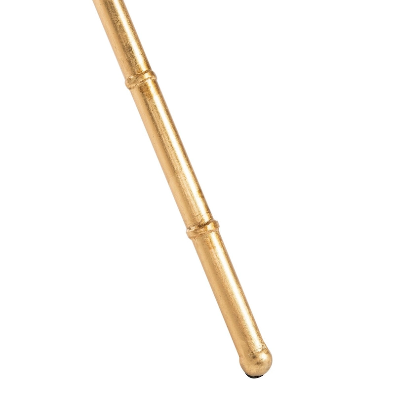 SAFAVIEH Treasures Jocelyn Bronze-Ish Silver/ Glass Top Accent Table - 37.4 x 19.7 x 17