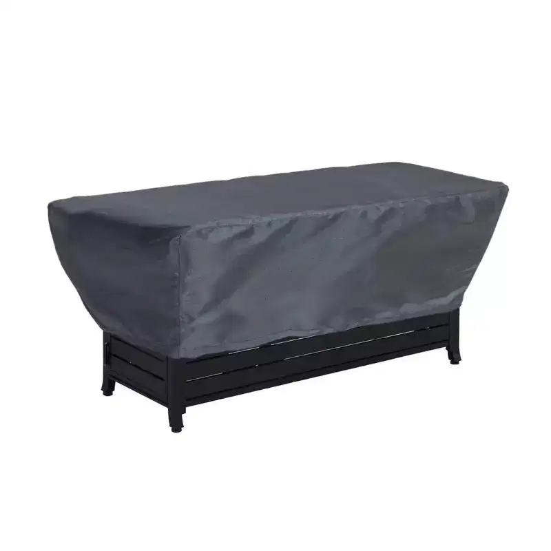 Summerset Shield Fire Pit Cover Ultimate Protection for Your Outdoor Furniture Rectangle Mercury
