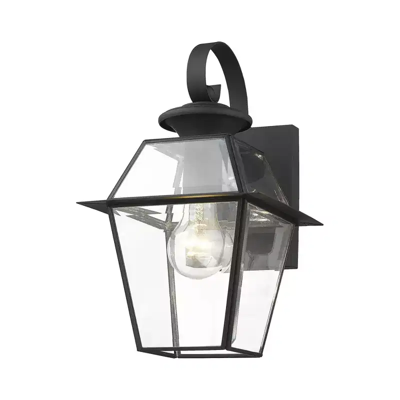 Livex Lighting Westover 1 - Light Wall Light in Black