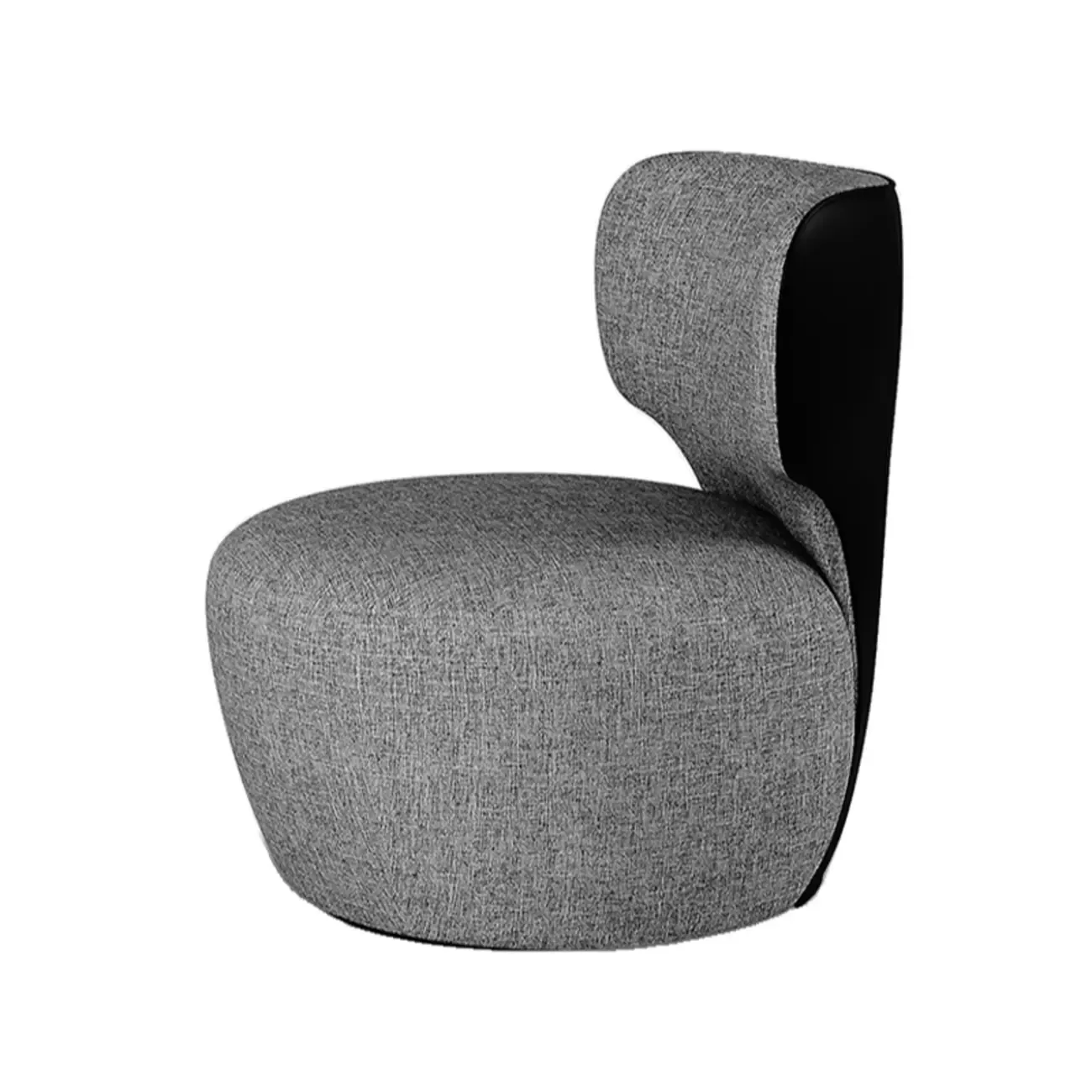 Glam Fabric Swivel Accent Chair with Scratch Resistant