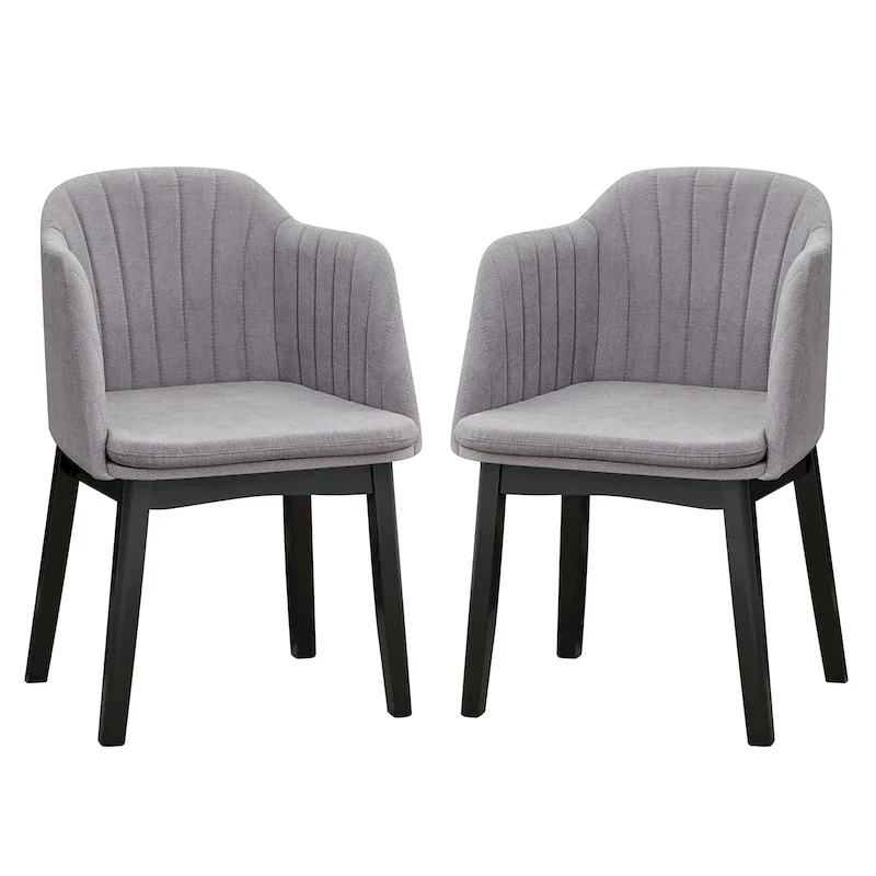 Modern Dining Chairs Upholstered Velvet Accent Chairs